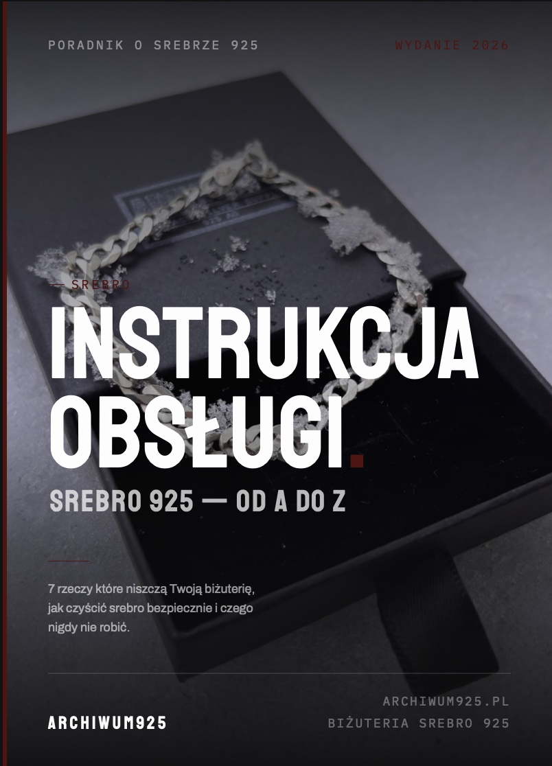 Okładka poradnika Srebro. Instrukcja obsługi.